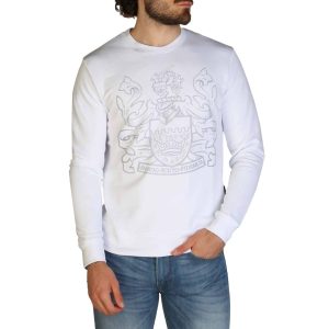 Aquascutum - Herre, Tøj, Sweatshirt - Hvid