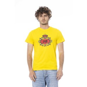 Cavalli Class - Herre, Tøj, T-shirt - Gul